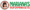 A red and green logo for the company