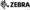 A black and white image of the zebra logo.