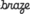 A black and white image of the word " crazy ".