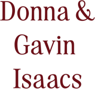 Donna and Gavin Isaacs logo